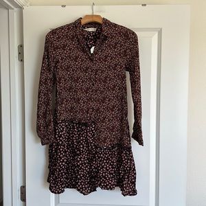 ZARA GIRLS FLORAL DRESS SIZE 11/12 NWT